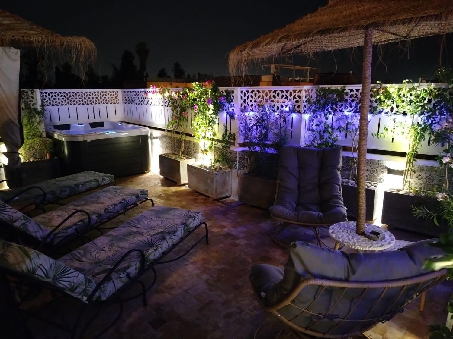Riad & Spa Sous Le Soleil Chez Jerome Et Pamela Ch Lagon Marrakesh Exterior photo